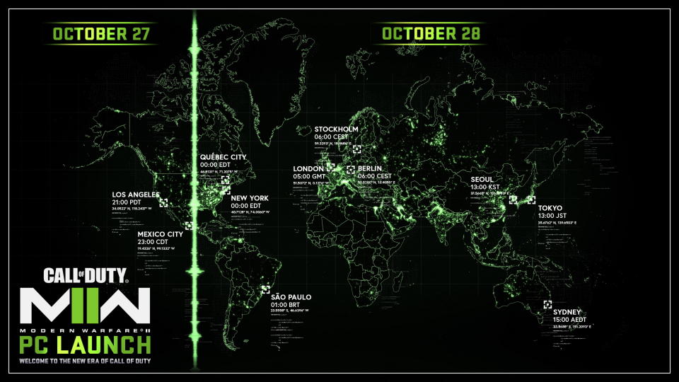 Call of Duty: Modern Warfare 2 unlock times