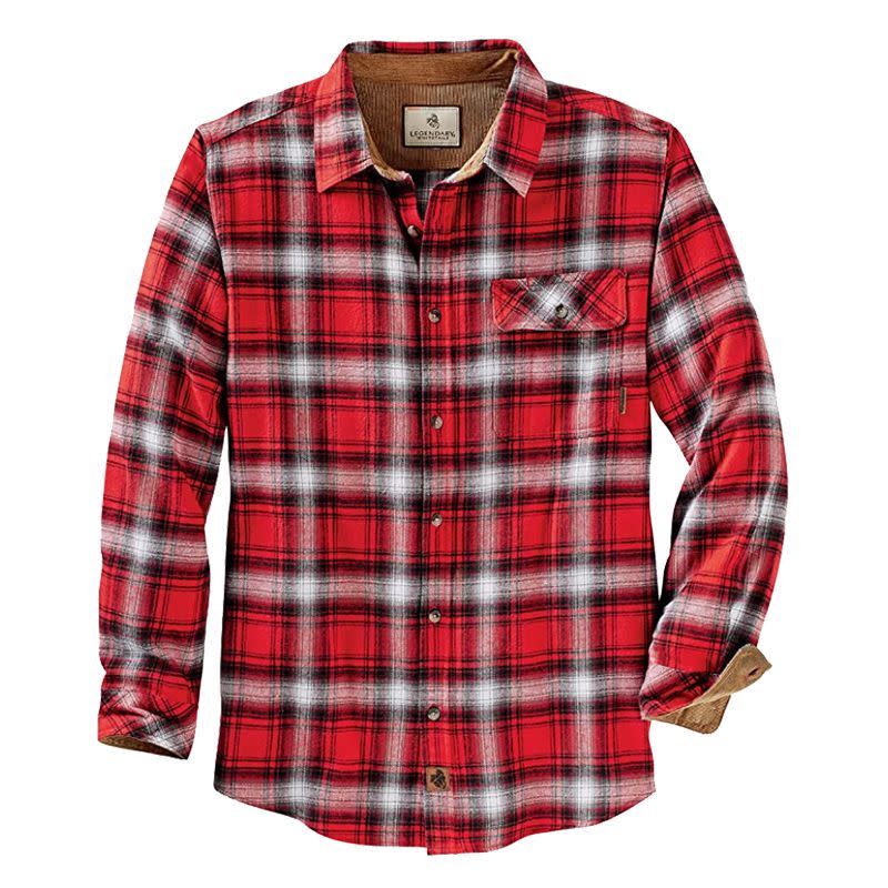 22) Standard Buck Camp Flannel Shirt
