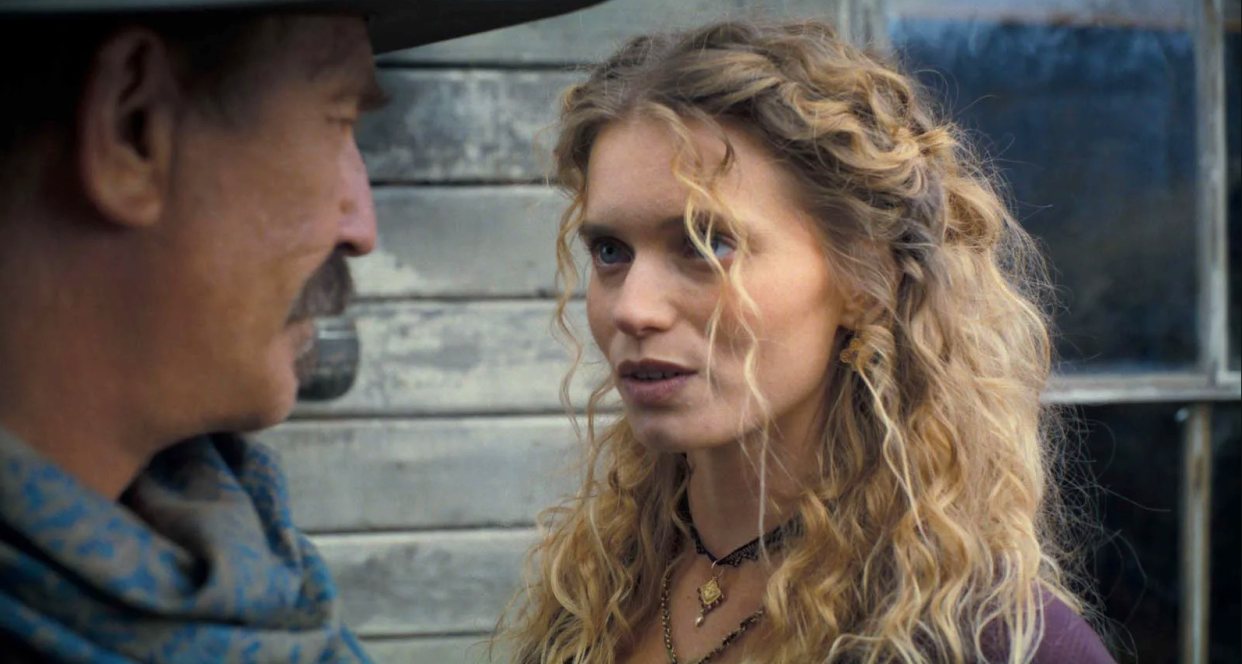 Abbey Lee, ici dans « Horizon : une saga américaine » de Kevin Costner.