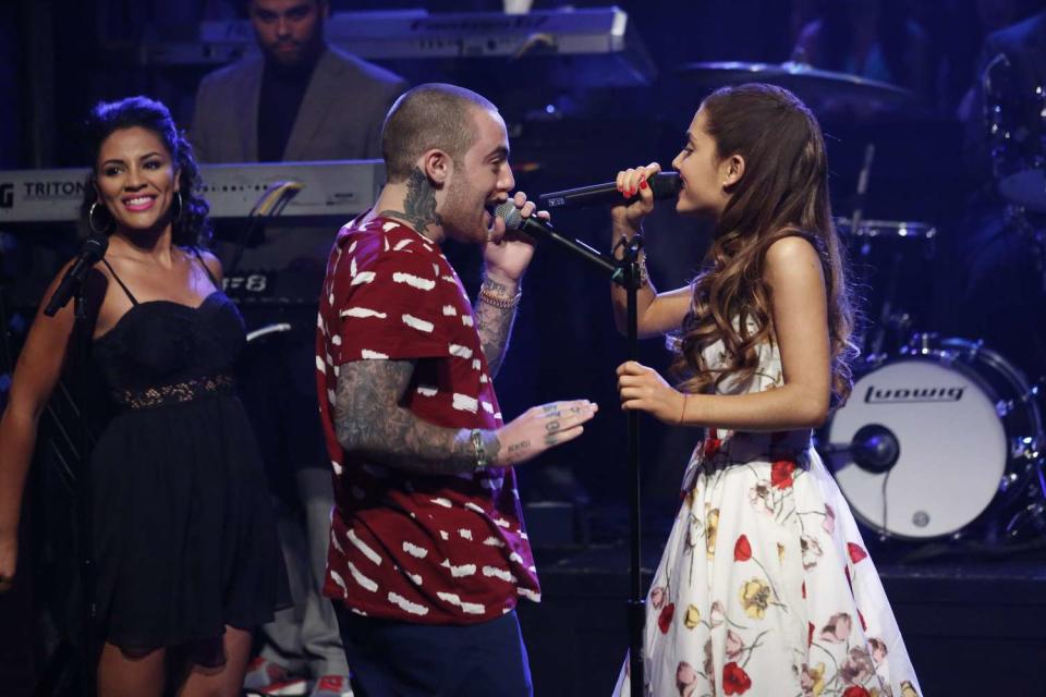 Mac Miller and Ariana Grande