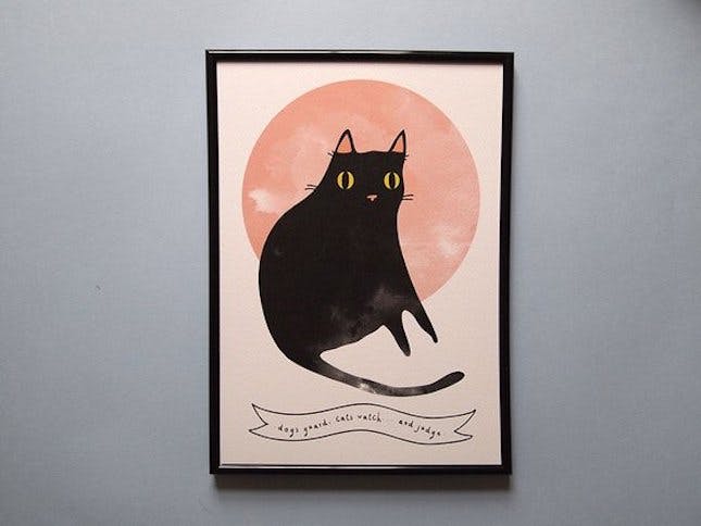 I Like Cats Shop Salem Print