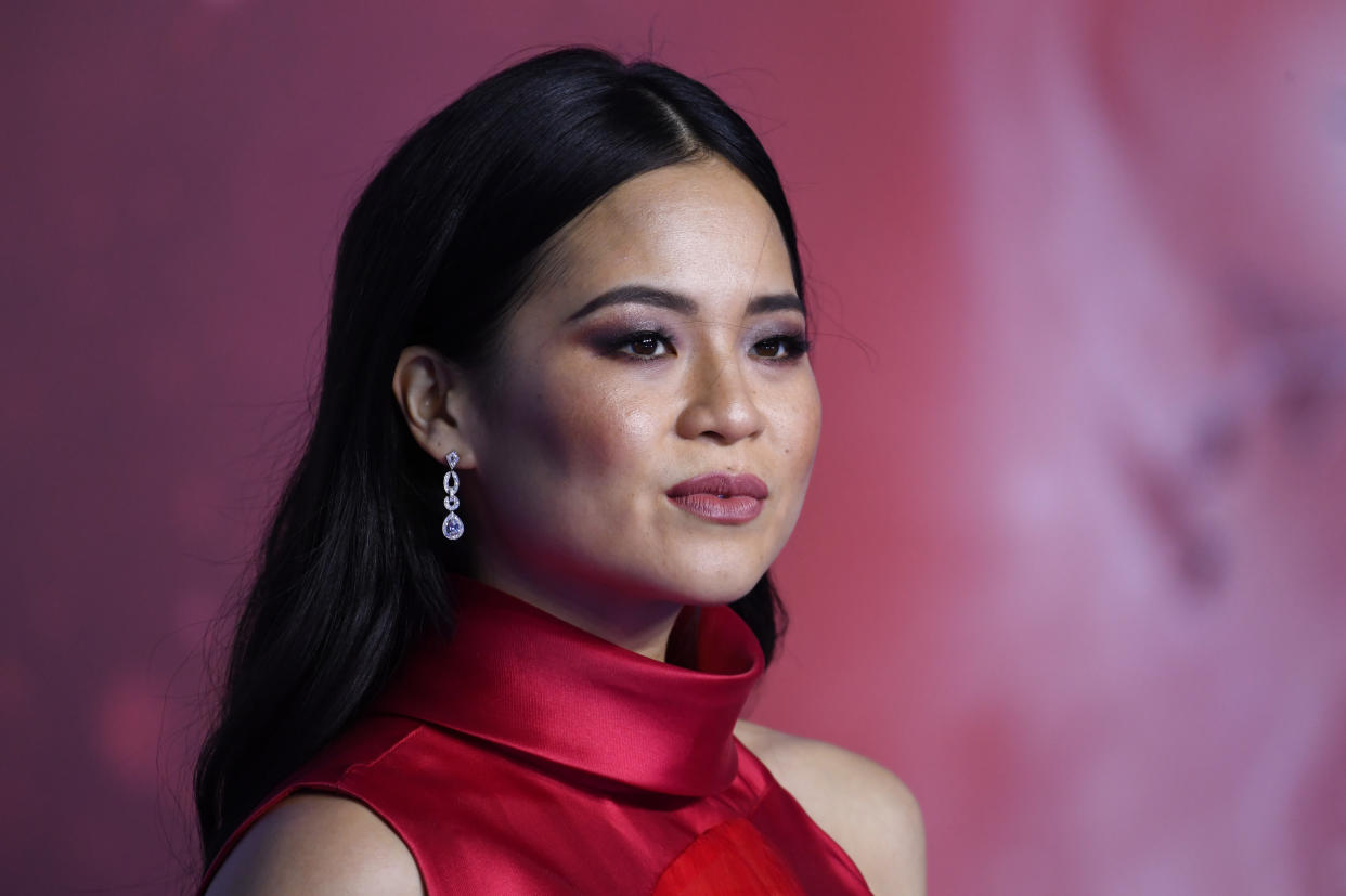 Kelly Marie Tran attends the European premiere of "Star Wars: The Rise of Skywalker" on December 18, 2019. (Photo by Gareth Cattermole/Getty Images for Disney)