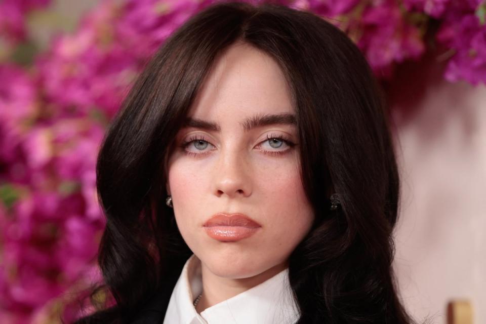 Billie Eilish has revealed she was ghosted for the first time by a man she had known for years. (AFP via Getty Images)