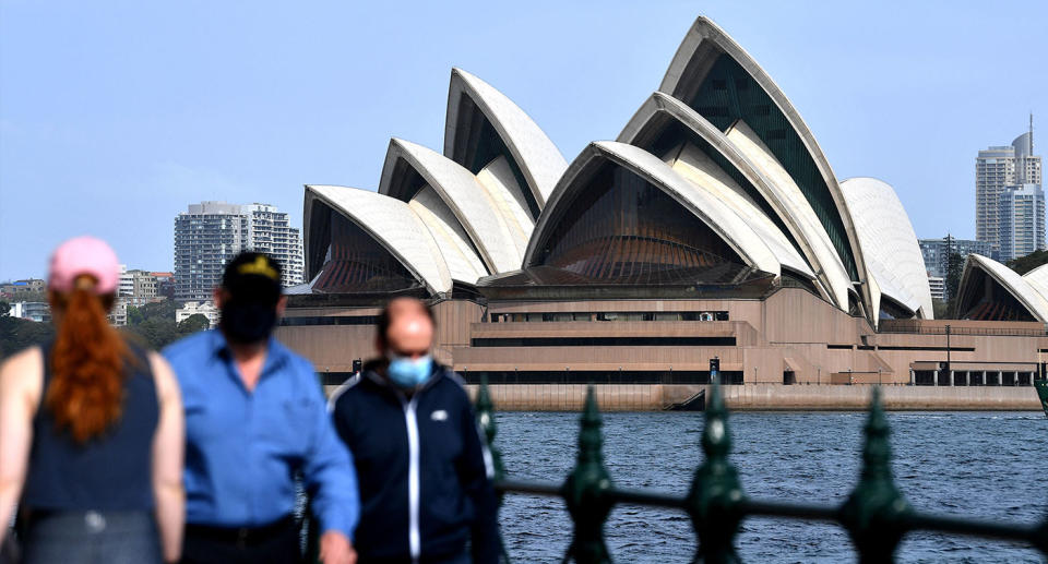 NSW reported 30,402 new Covid-19 cases on Wednesday. Source: Getty Images