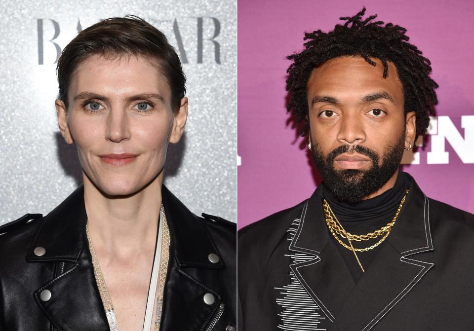 Designers Gabriela Hearst, left, and Kerby Jean-Raymond are the top winnners at the 2020 CFDA Fashion Awards.