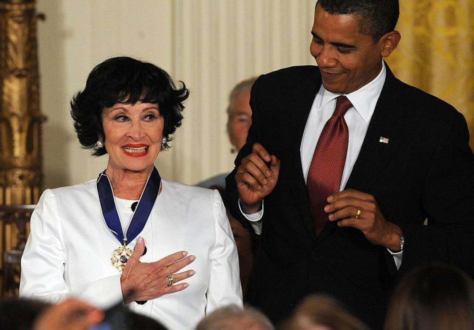 Chita Rivera was awarded The Presidential Medal of Freedom by President Barack Obama in 2009 (AFP via Getty Images)
