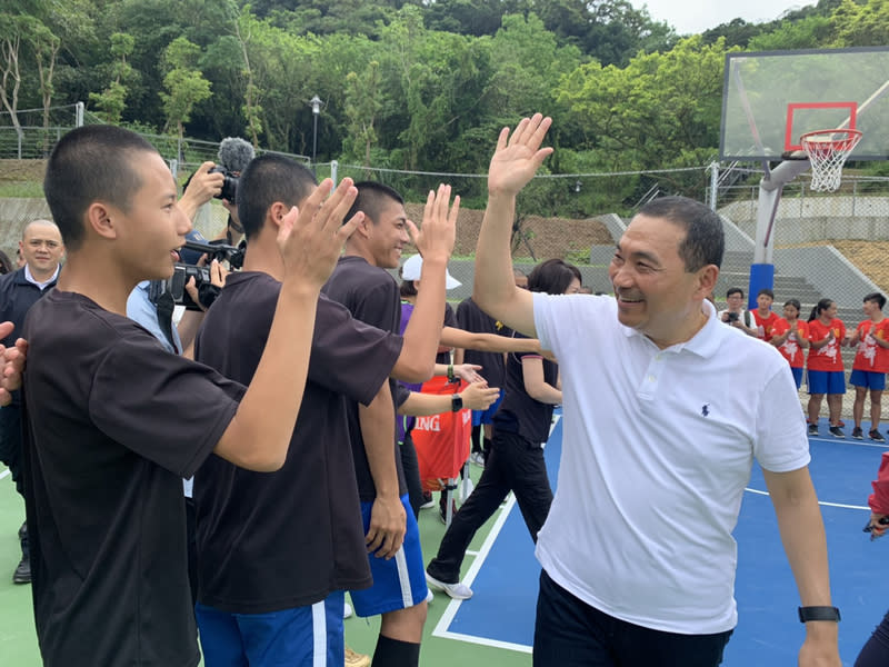 侯友宜出席瑞芳運動公園啟用典禮（2） (圖)