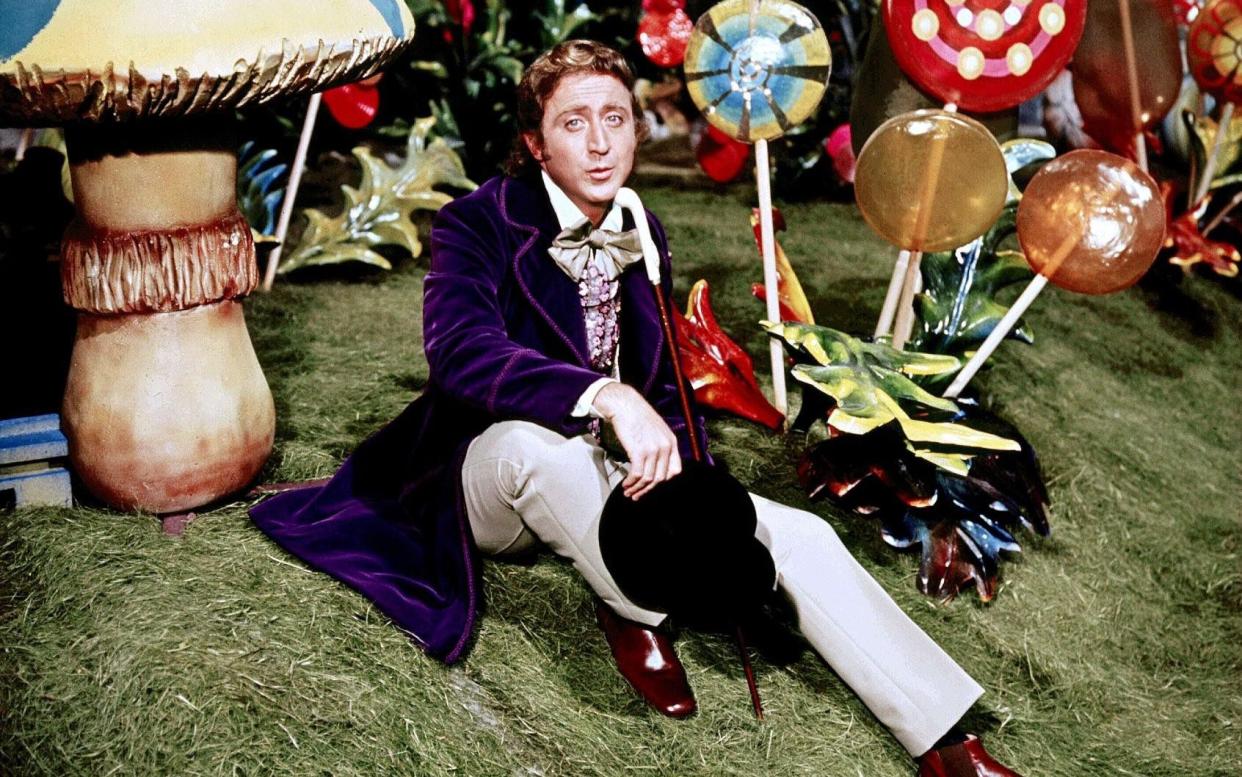 Gene Wilder in Willy Wonka and the Chocolate Factory