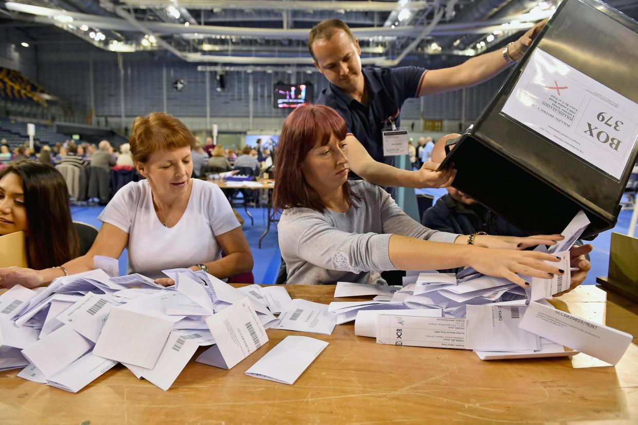 Counting of votes will begin at 10pm, with the last results declared about 14 hours later: Getty Images