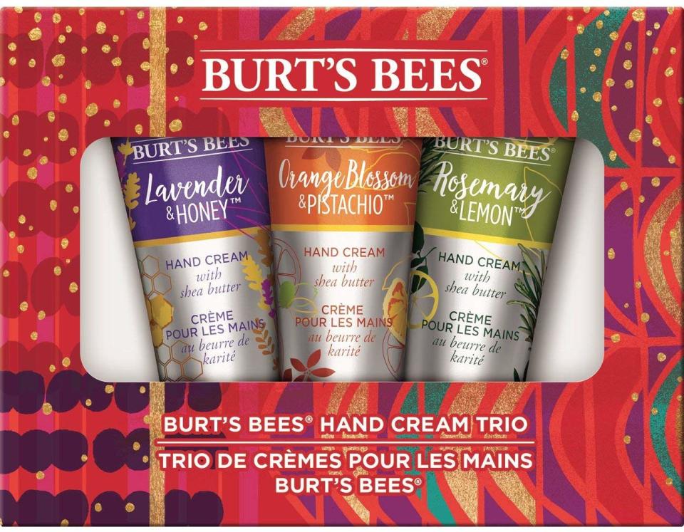 Burt's Bees Hand Cream Trio Holiday Gift Set