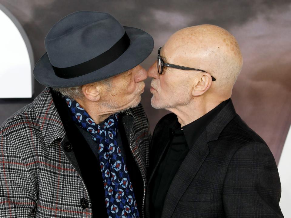 ian mckellen and patrick stewart in 2020