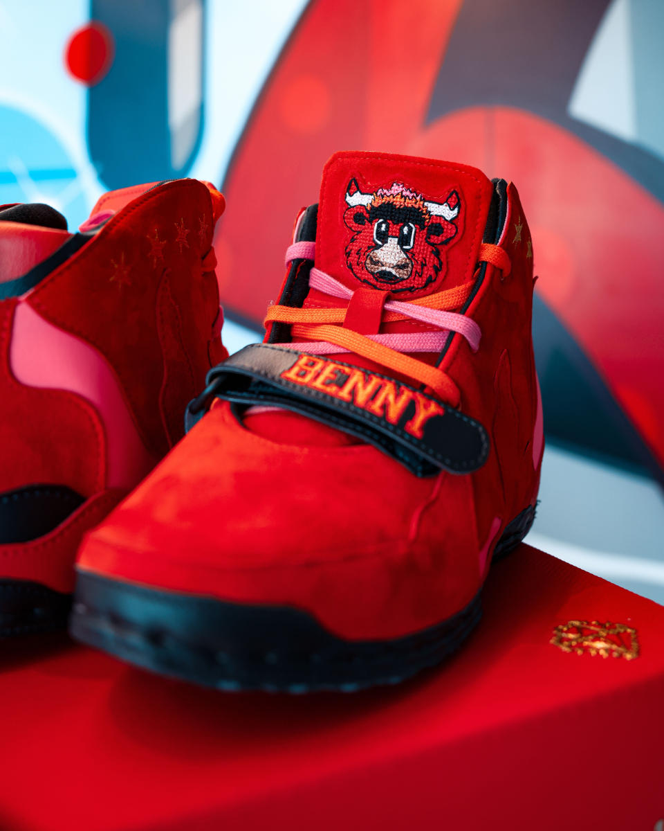 Stitch Gawd Benny the Bull Custom Sneakers