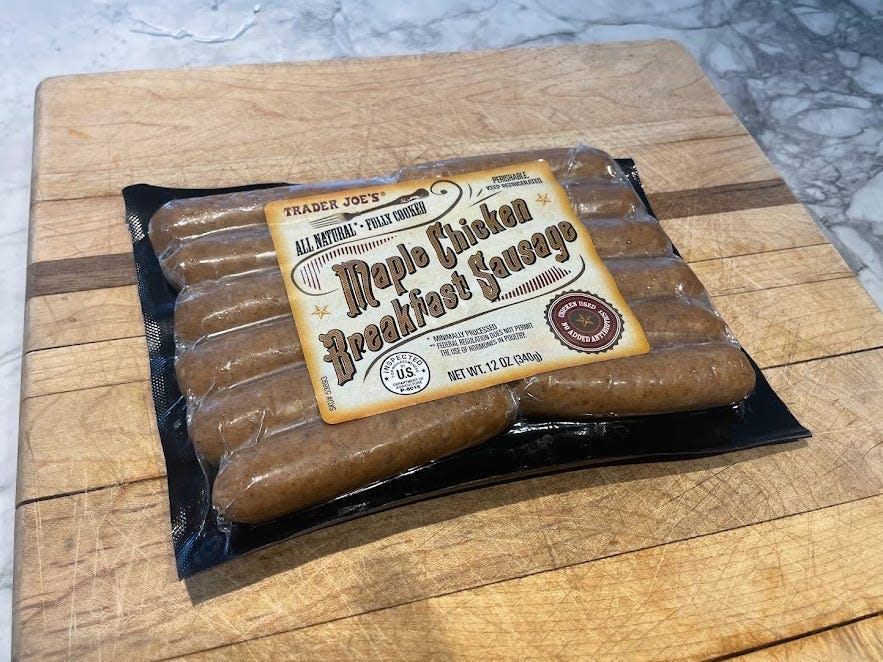 Trader Joe's maple-chicken breakfast sausage