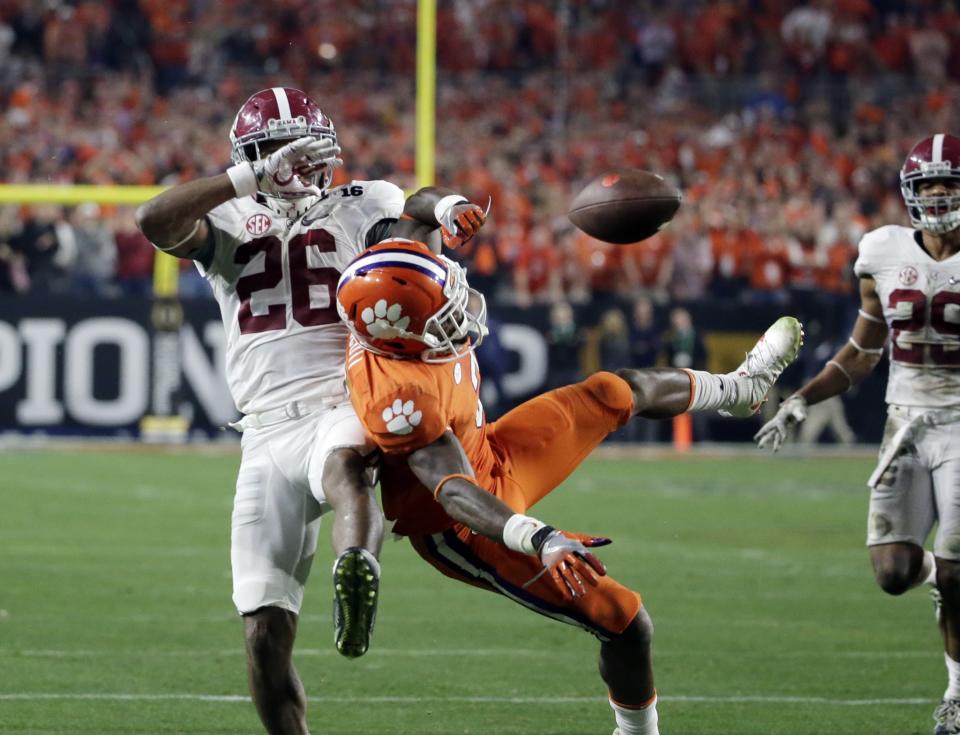 Alabama CB Marlon Humphrey. (AP Photo/Chris Carlson)