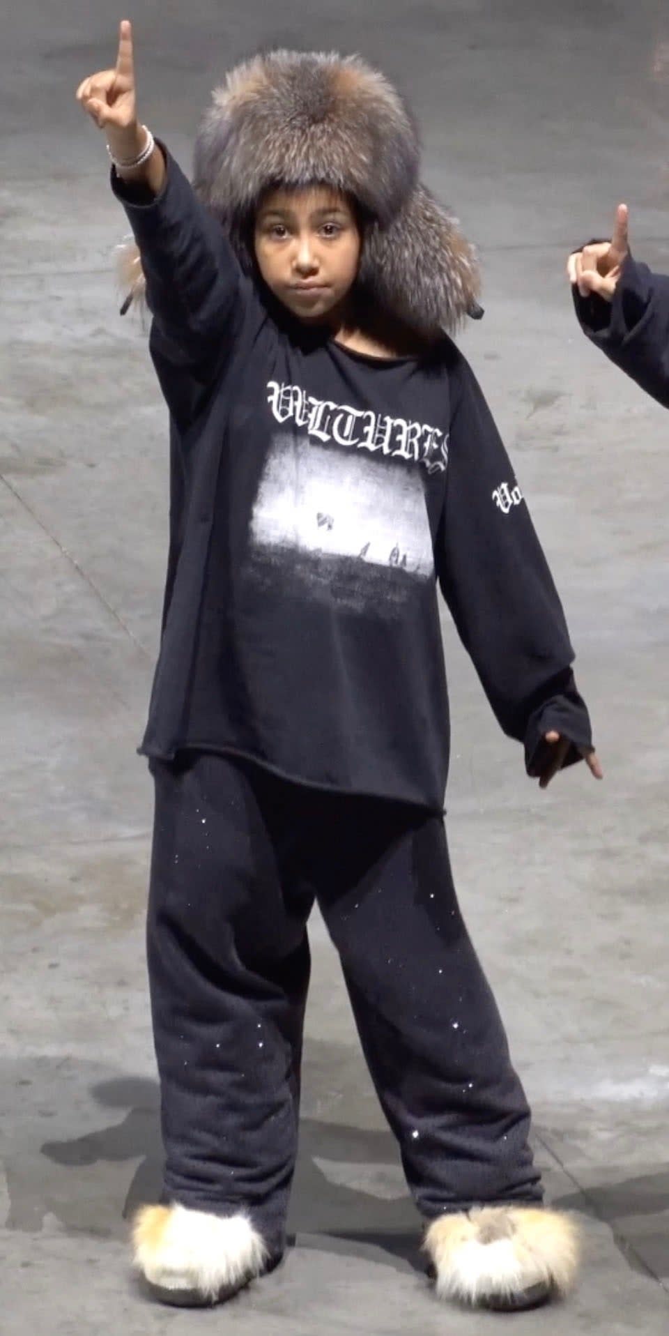 North West performed in San Francisco with her father Kanye West on March 12.