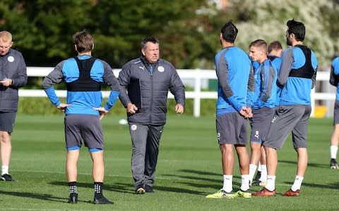 Leicester's players are struggling to understand why Craig Shakespeare was sacked on Tuesday - Credit: Plumb Images/Leicester City FC via Getty Images