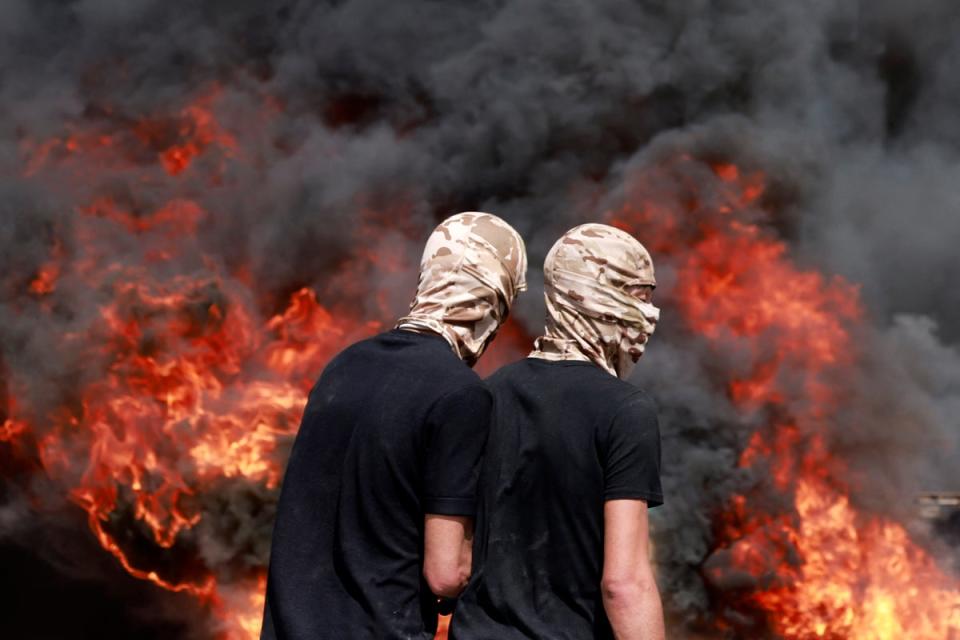 At least 40 Israelis have been killed in Hamas strikes on Israel (AFP via Getty Images)