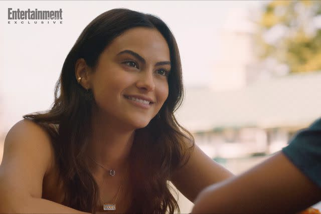 <p>Amazon/MGM Studios</p> Camila Mendes in 'Música'