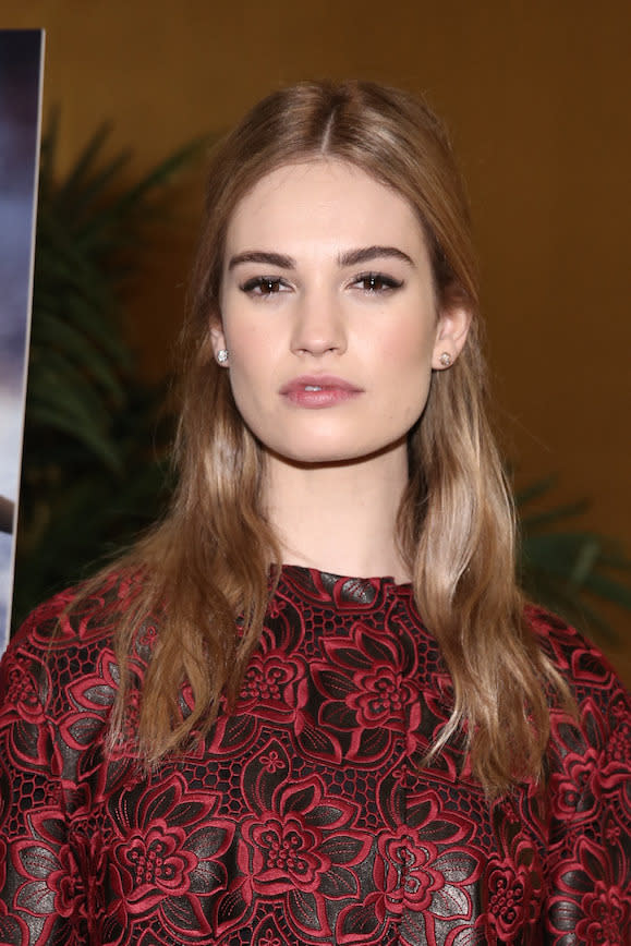 Lily James’ Hair Evolution