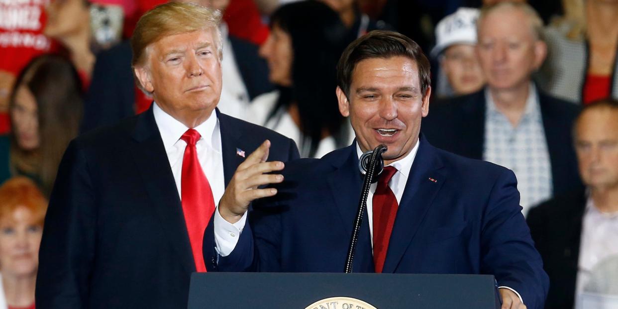 ron desantis donald trump