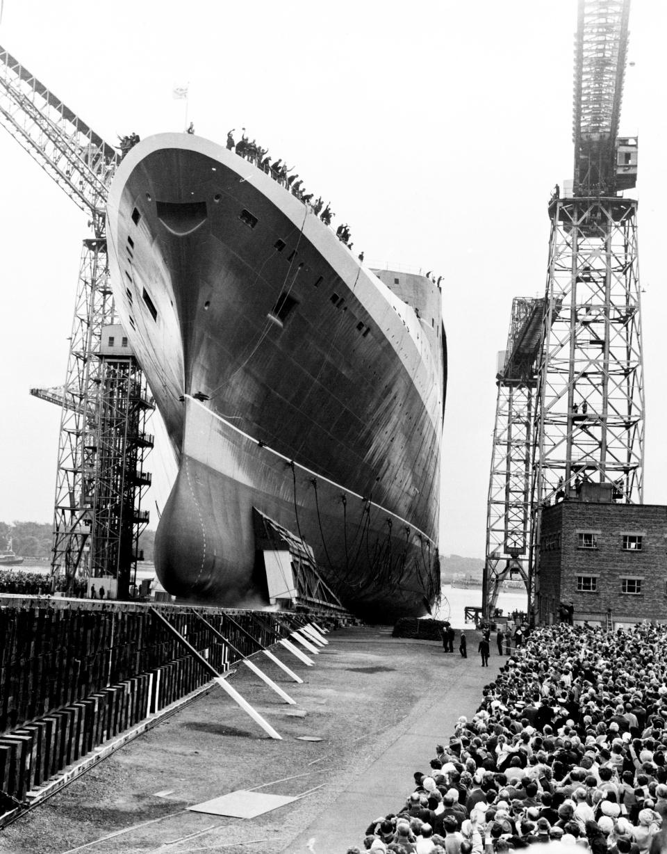 The QE2 is launched on September 20, 1967