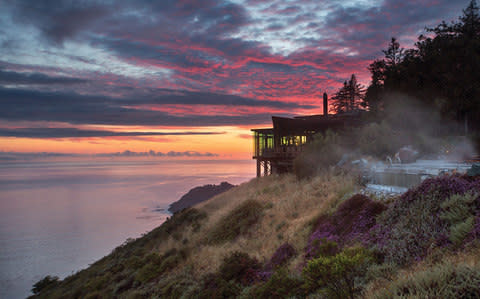 Pacific views from Post Ranch Inn