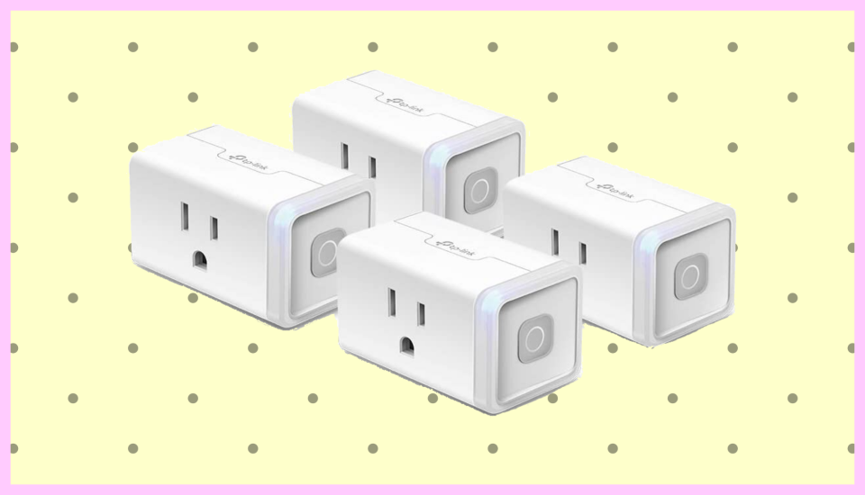 Save 46 percent on this Kasa Smart Plug four-pack. (Photo: TP-Link)