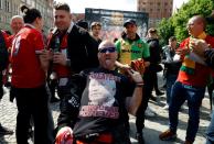 Europa League Final - Fans in Gdansk ahead of the Europa League final Villarreal v Manchester United