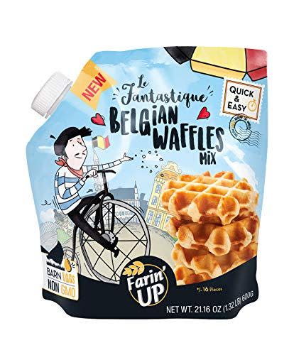 5) Le Fantastique Belgian Waffles Mix by Farin’UP