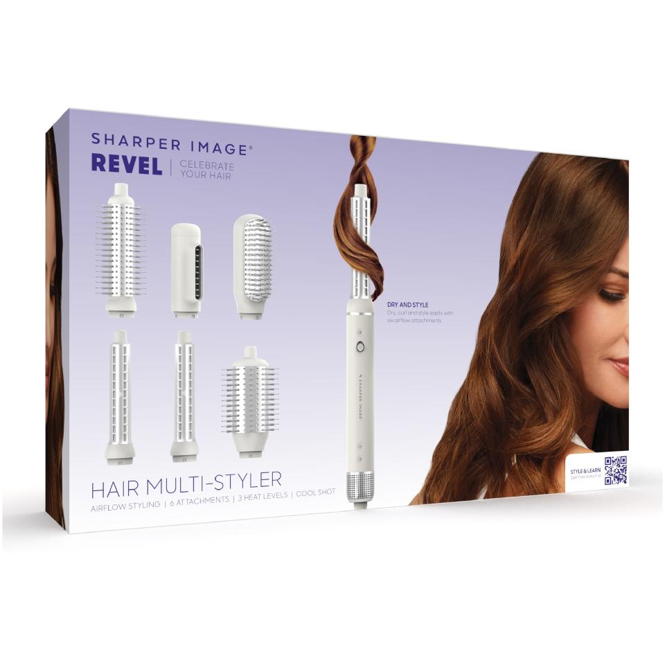 Sharper Image Revel Multistyler, a dupe for the Dyson AIrwrap.