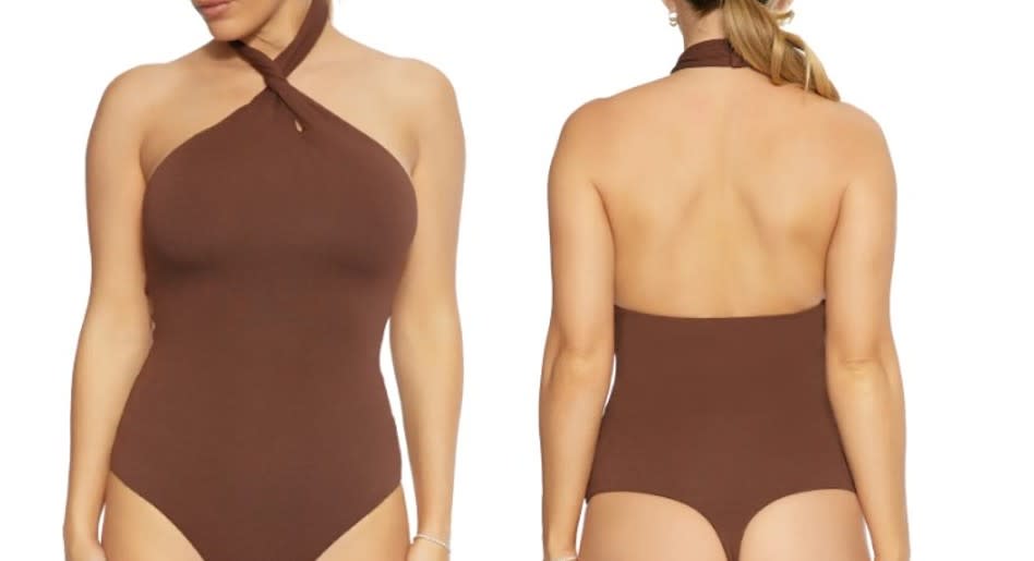 Naked Wardrobe Twist Halter Bodysuit - Nordstrom, $29 (originally $72)