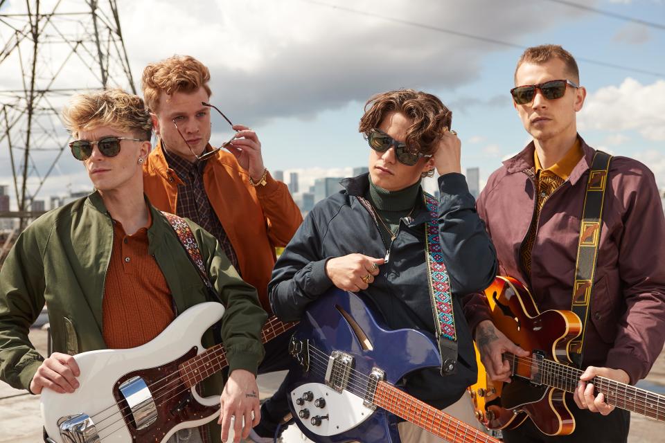 The Vamps are starring in Ben Sherman’s fall 2021 ad campaign.
