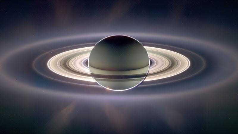Saturn, as imaged by NASA’s Cassini spacecraft in 2006.