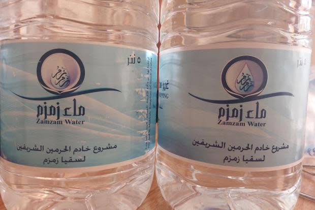 Anger after bottles of 'fake' Zamzam holy water flood the market