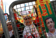 Women shout slogans during a gathering to celebrate Newroz, which marks the arrival of spring and the new year, in Istanbul, Turkey March 21, 2018. REUTERS/Murad Sezer