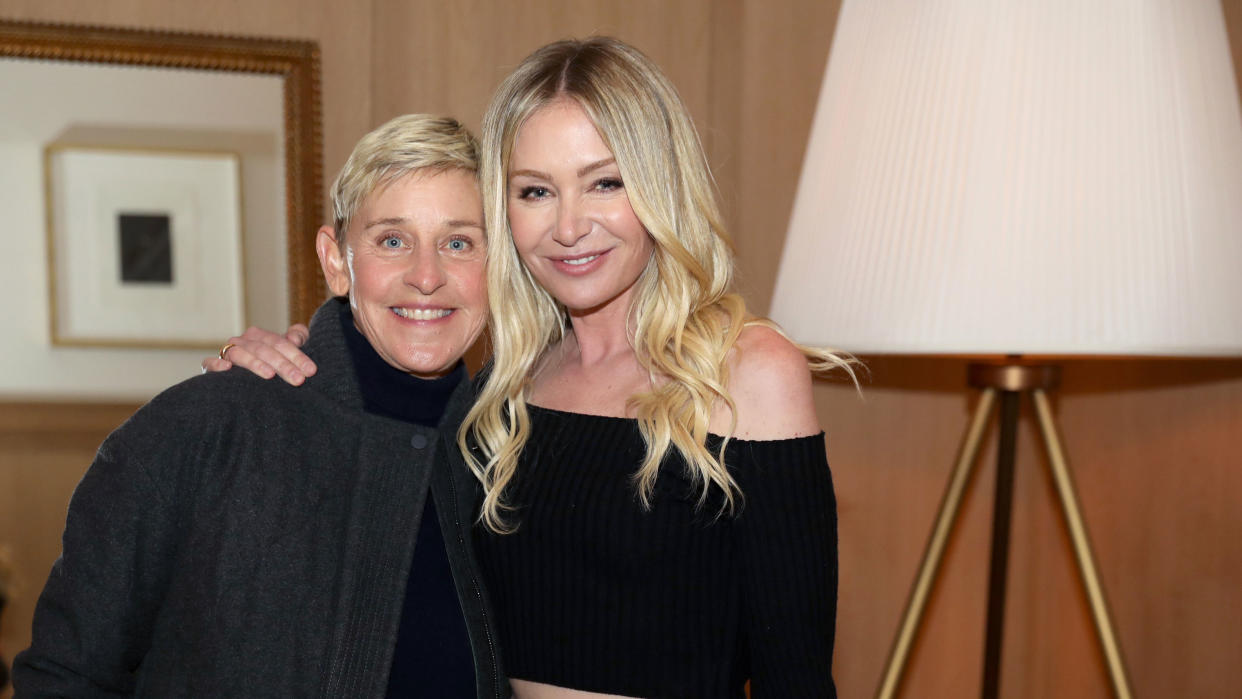  Ellen DeGeneres and Portia De Rossi 