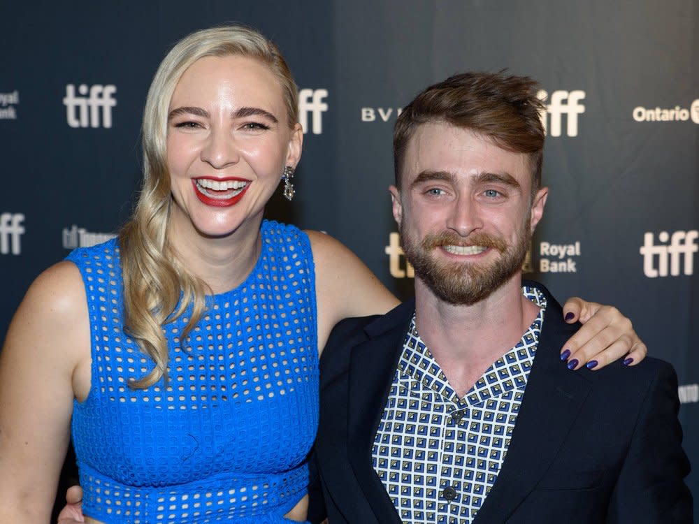 Überglücklich: Daniel Radcliffe und Freundin Erin Darke werden Eltern. (Bild: imago/Cover-Images)