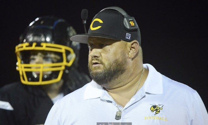 Copan High head coach Marshall Foreman has set the program on an upward trajectory during his two-and-a-half year tenure.