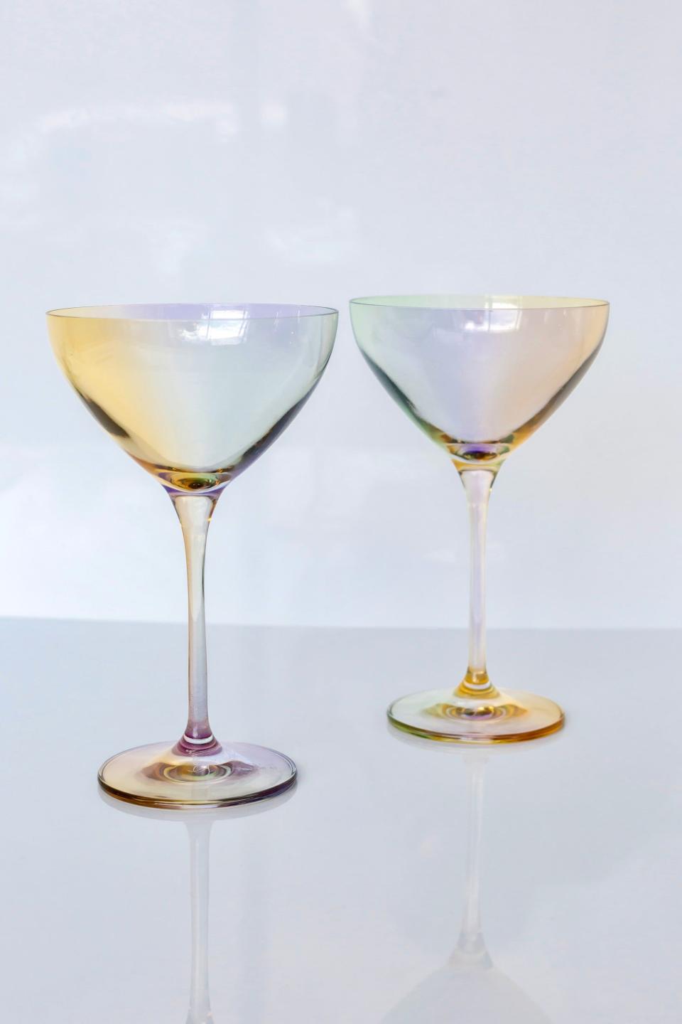 Estelle Colored Martini Glass