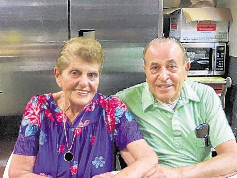 In this 2011 file photo, Antoinette and Tony Boffa celebrate their 60th year operating Tony Boffa's Restaurant.