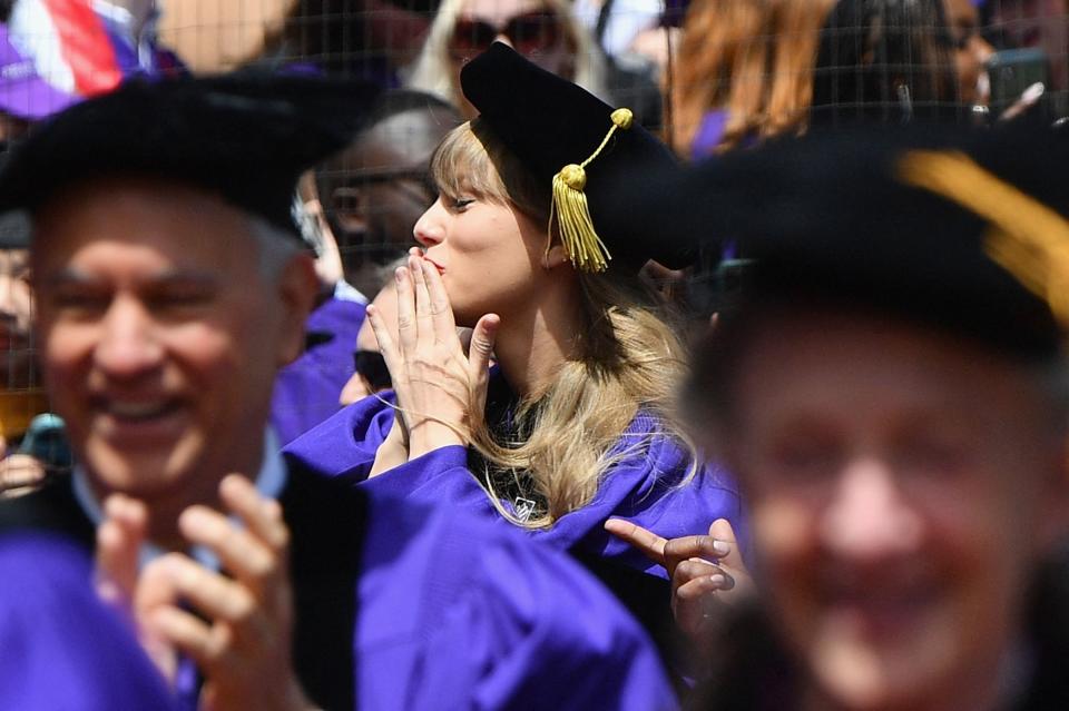 Taylor Swift at NYU 2022 Graduation