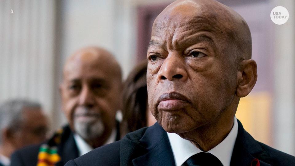 Rep. John Robert Lewis, diagnosed last December with pancreatic cancer, died Friday at the age of 80.