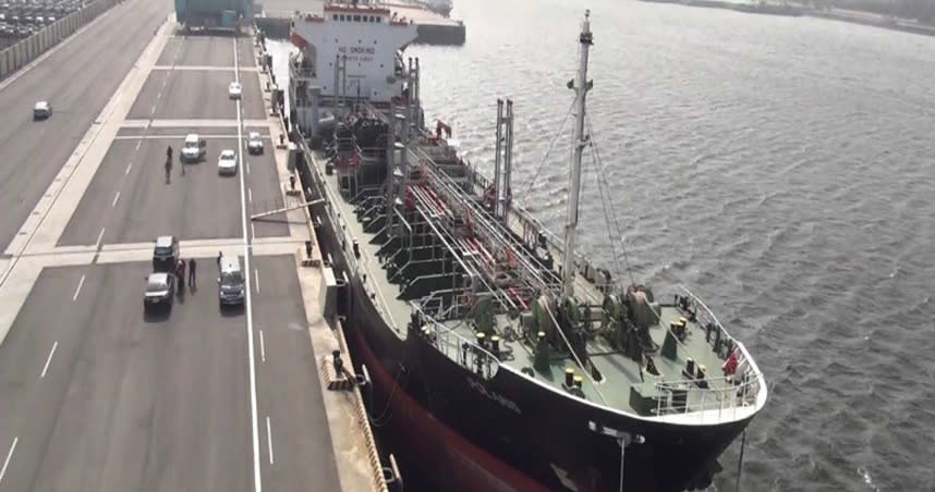 外籍油輪「北斗星號」涉嫌在公海販售柴油給北韓船隻。（圖／台中地檢署提供）