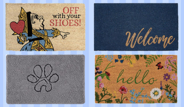 Other Wonderland 2' X 3' Grey Indoor/Outdoor Door Mat