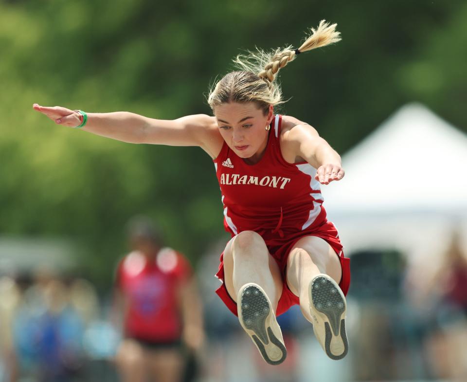 High School athletes gather at BYU in Provo to compete for the state track and field championships on Saturday, May 20, 2023. | Scott G Winterton, Deseret News