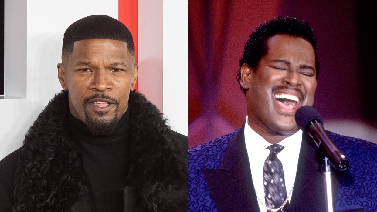 Jamie Foxx and Luther Vandross