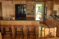 <p>The cottage has electricity from the mainland, air conditioning and a large well-equipped kitchen. </p>