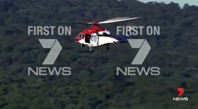 The hiker has been located safe and well. Source: 7 News.