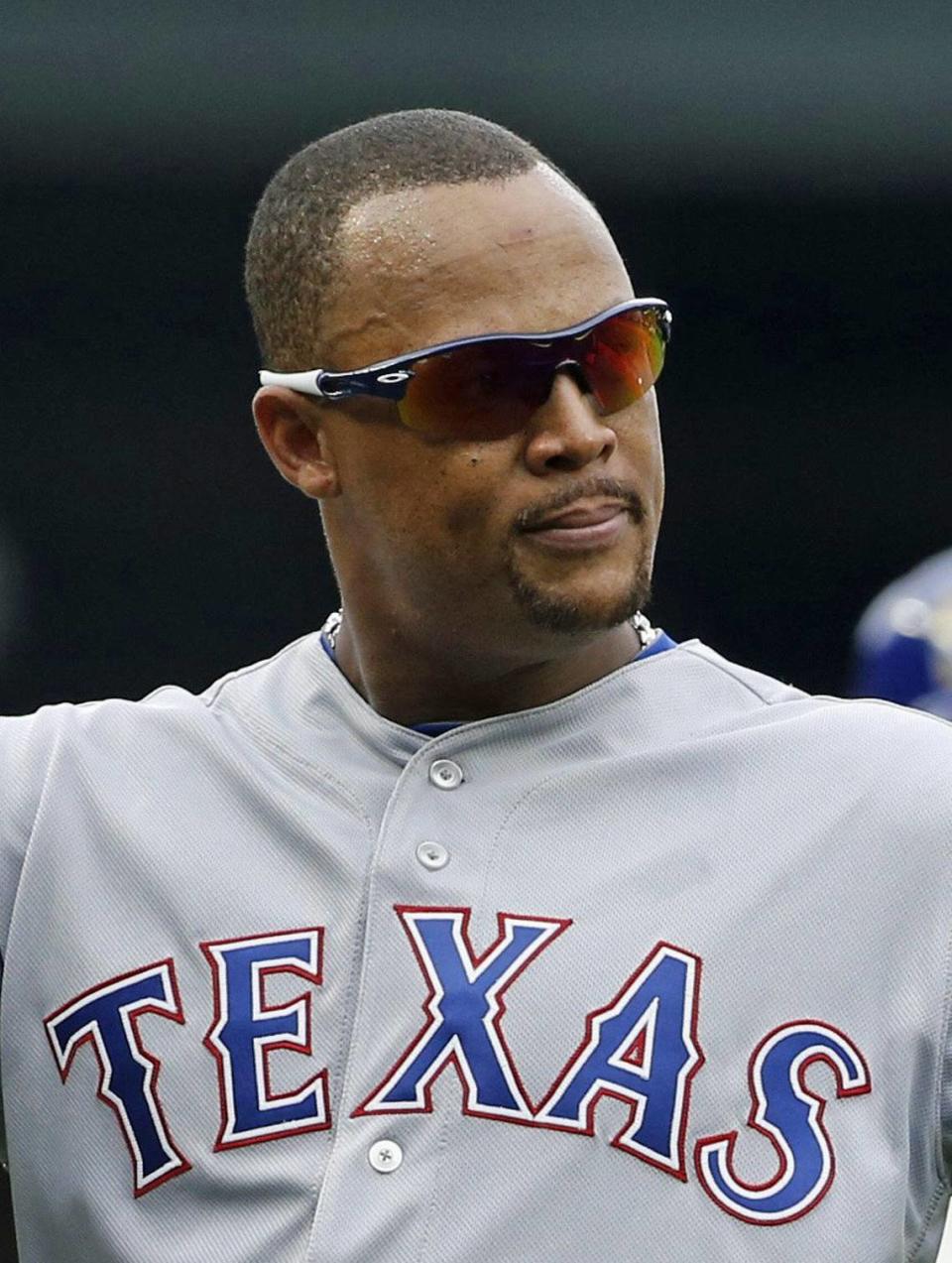 Texas Rangers third baseman Adrian Beltre in 2018.