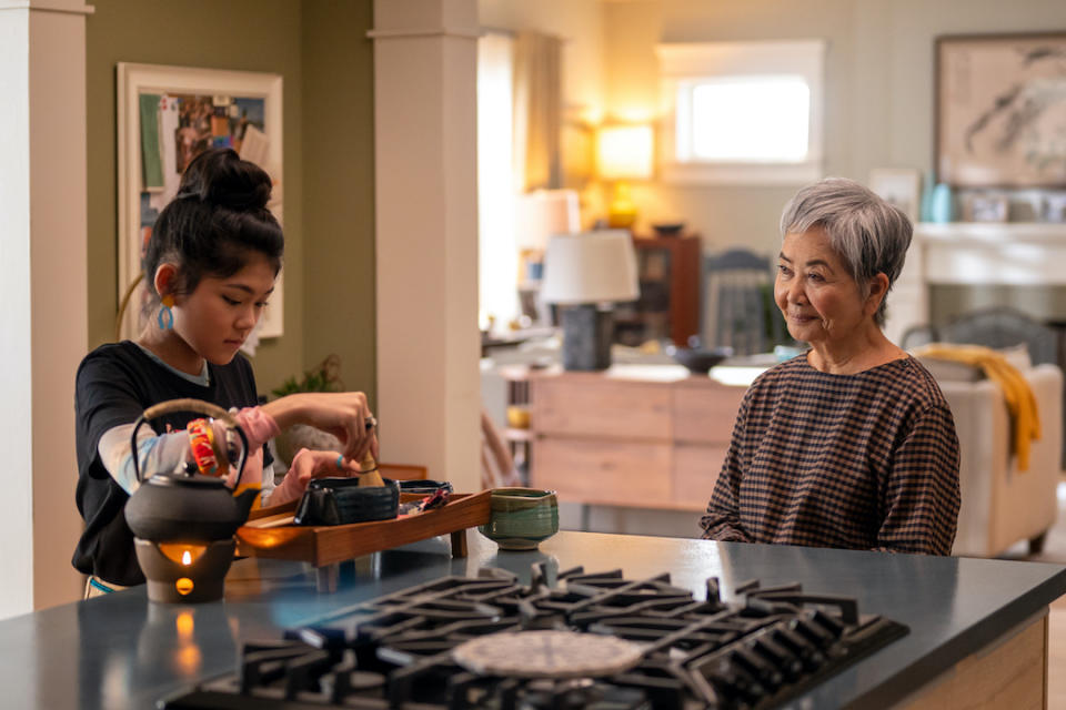 Momona Tamada and Takayo Fischer in “The Baby-Sitters Club” - Credit: KAILEY SCHWERMAN/NETFLIX